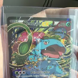 Venusaur EX Full Art Promo Holo Pokemon Card XY123 HP180 Jungle Hammer - Image 5