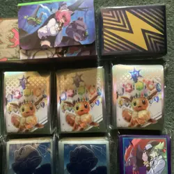 Pokemon ETB Lot Of 22 Various ETB Card Sleeves - All Sealed Card Sleeve Packs - Image 3