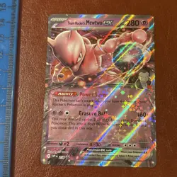 Team Rockets Mewtwo Ex 216 Promo Pokemon Card Destined Rivals - Image 5