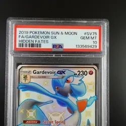 PSA 10 Gardevoir GX SV75/SV94 Pokemon Hidden Fates Full Art Holo Card - Image 2