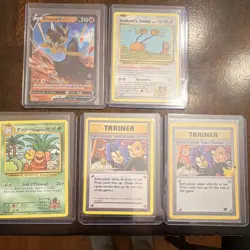 Pokemon TCG 10 Card Lot - Surfing Pikachu, Flying Pikachu, Kleavor V, Exeggutor - Image 3