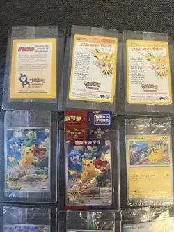 40 CARD MASSIVE POKEMON SEALED PROMO LOT PIKACHU ZAPDOS ENTEI SNORLAX EEVEE MORE - Image 2
