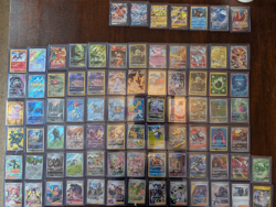 Pokemon Card Collection - 70 Hits cards+Binder of Minor hits Holos/Revers Holos - Image 1