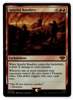 Spiteful Banditry 149 Prerelease Cards Foil NM - Image 1