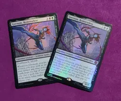 Gwenom Remorseless Marvel's Spider-Man X1 Extended Art Plus X2 Foil Promo NM - Image 3