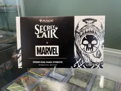 Magic: The Gathering Secret Lair Spider-Man Mana Symbiote Raised Foil Box - Image 1