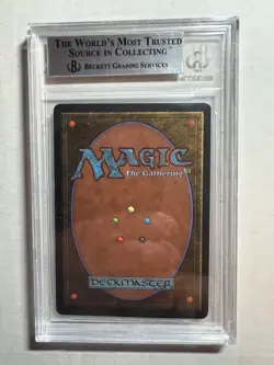 MTG Arabian Nights Library of Alexandria BGS 9 (9.5 edges, surface) Mint! 1993 - Image 5