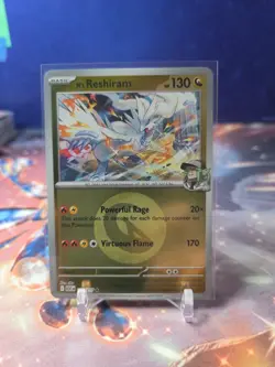 N's Reshiram 154/217 Energy Reverse Holo Ascended Heroes Rare Pokemon TCG - Image 1