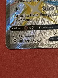 2021 Pokemon - Shining Fates - Ditto V - Shiny Holo Rare - SV118/SV122 - Image 2