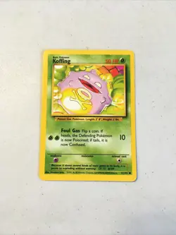 Pokemon TCG 1999 WOTC Base Set Trading Card -- Koffing 51/102 - Image 1