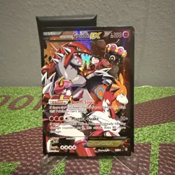 Pokemon TCG - Team Magma's Groudon EX 15/34 Double Crisis Holo - LP - Image 1