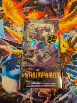 New Pokemon TCG HS Triumphant Royal Guard Theme Deck Pokemon Trading Card Game - Image 3