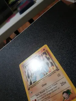 Giovanni's Machop 72/132 Regular Common 1st Ed NM | Pokemon Gym Challenge - Image 2