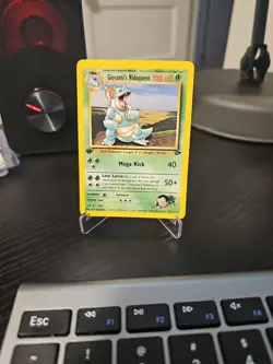 Pokemon Card - Giovanni's Nidoqueen Gym Challenge 23/132 Rare 1st Edition LP - Image 1