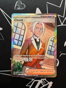 Clavell 249/193 Pokemon TCG S&V Paldea Evolved Trainer Holo Ultra Rare - Image 1