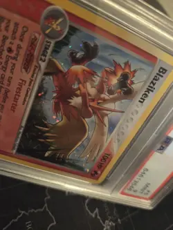 2007 POKEMON EX POWER KEEPERS #5 BLAZIKEN-HOLO PSA 9 MINT - Image 3
