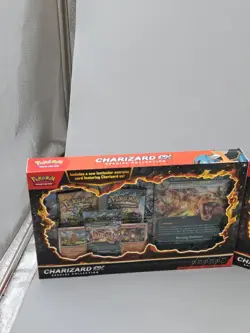 2025 Pokemon Charizard Ex Special Collection Set Factory Sealed Lot Of 2 - Image 4