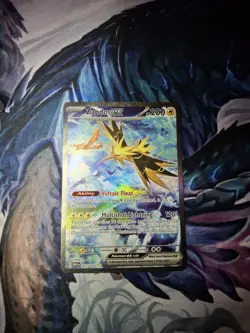 Pokemon TCG Zapdos EX 202/165 Scarlet & Violet 151 SIR Holo NM Card English - Image 1