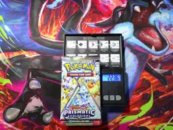 HEAVY! GOD PACKUUU 22.36g Prismatic Evolutions Pokemon TCG Booster (SEALED) - Image 1
