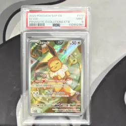 Pokemon Eevee Promo Holo Sv: Scarlet & Violet 173 PSA 9 2025 - Image 1