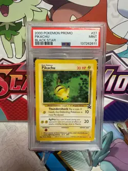 PSA 9 Pikachu 27 Black Star Promo - The Power of One - Pokemon TCG - SHIPS FAST - Image 1