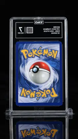 1999 Pokemon Fossil 1st Edition #12 Moltres-Holo TAG Graded - Image 2