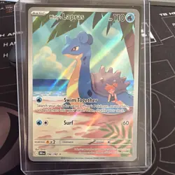 Pokemon Misty's Lapras Sv10 Destined Rivals Illustration Rare Full Art Holo 194… - Image 1