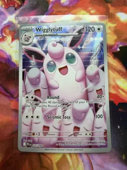Wigglytuff 105/094 Illustration Rare Phantasmal Flames Pokemon Near Mint - Image 1