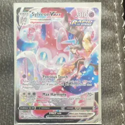 Pokemon Sylveon VMAX Full Art Ultra Rare TG15/TG30 Brilliant Stars Holo 310HP - Image 1