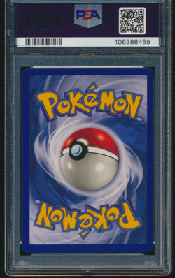 1999 Pokemon Fossil Dragonite Holo #4 PSA 9 MINT - Image 3