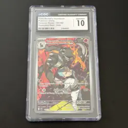 Pokemon 2025 Team Rocket's Houndoom Destined Rivals 191/182 CGC 10 - Image 1