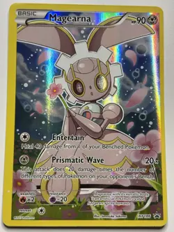 Pokemon Magearna Holo Promo - XY186 - Rare Black Star Promo Pokemon TCG NM - Image 1