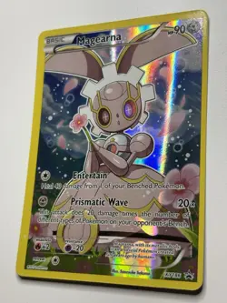 Pokemon Magearna Holo Promo - XY186 - Rare Black Star Promo Pokemon TCG NM - Image 3