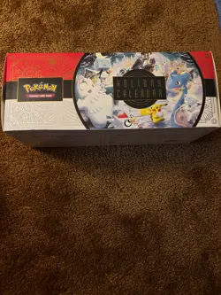 Pokemon 2022 Holiday Calendar Box NEW SEALED 6 Booster Packs - Image 1