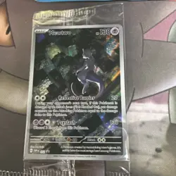 Pokemon Mewtwo Black Star Promo 052 SVPEN Full Art Factory Sealed - Image 2