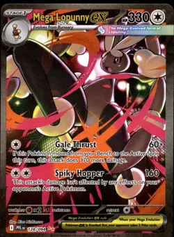 Mega Lopunny ex 128/094 Special Illustration Rare - Pokemon Phantasmal Flames NM - Image 1
