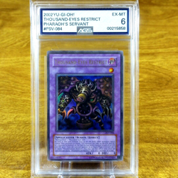 Yu-Gi-Oh! Pharoah's Servant Thousand-Eyes Restrict PSV-084 AGS EX-MT 6 2002 - Image 1