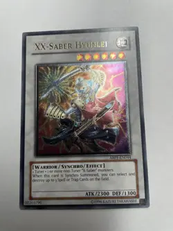 Yugioh XX-Saber Hyunlei ABPF-EN044 Ultimate Unlimited Edition Mint Condition - Image 1