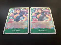 x2 One Piece TCG Nico Robin Heroines Tournament Promo P-111 NM - Image 2