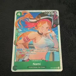One Piece Nami OP14-031 Bandai Blocker Regular English Standard 2000 ATK - Image 1