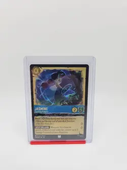 Disney Lorcana Whispers in the Well - Jasmine Soothing Princess 149/204 - Foil - Image 1