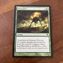 Moonmist 195 Innistrad Regular MTG TCG CARD NM - Image 1