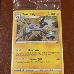 Sealed Toxtricity Pokemon Card Set From Knock Out Collection 063/189 - Image 3