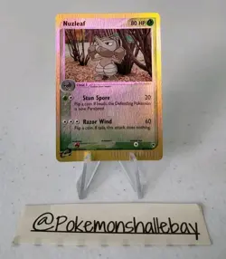 Nuzleaf 49/100 - EX Sandstorm *NM* Reverse Holo Pokemon Card - Image 1