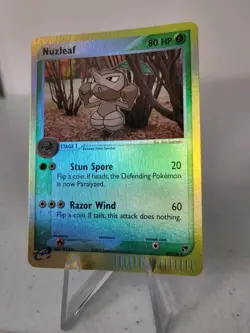 Nuzleaf 49/100 - EX Sandstorm *NM* Reverse Holo Pokemon Card - Image 2