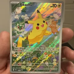 Pikachu 088 SVP Scarlet & Violet Holo Card Black Star Promo EN 2024 - Image 2