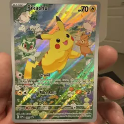 Pikachu 088 SVP Scarlet & Violet Holo Card Black Star Promo EN 2024 - Image 3