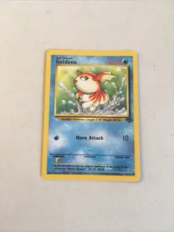 Pokemon TCG 1999 WOTC Jungle Base Set Trading Card -- Goldeen 53/64 - Image 1