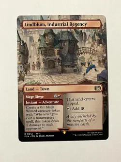 Lindblum, Industrial Regency (Borderless) | MTG | NM - Image 1