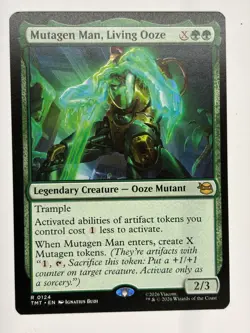 Mutagen Man, Living Ooze 124 - NM - Teenage Mutant Ninja Turtles - MTG - Image 1